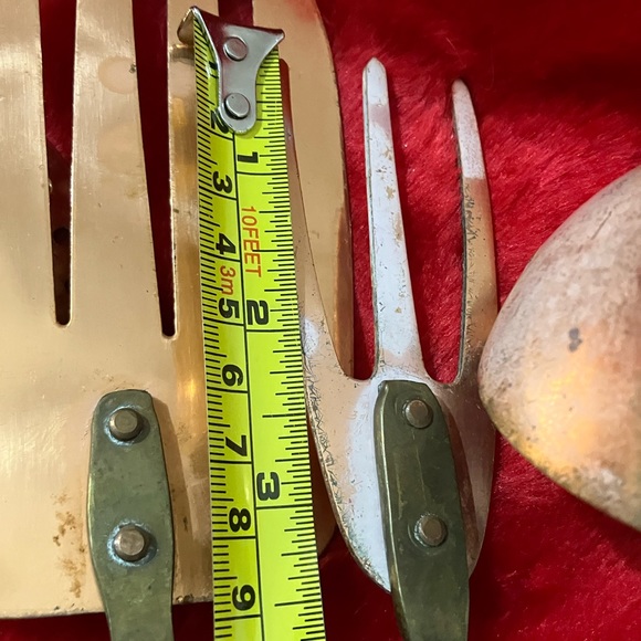 Vintage Set of 4 Copper Hanging Cooking Utensils - Picture 14 of 16